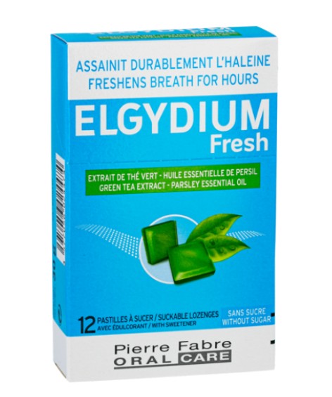 Elgydium Fresh 12 Pastilles à Sucer